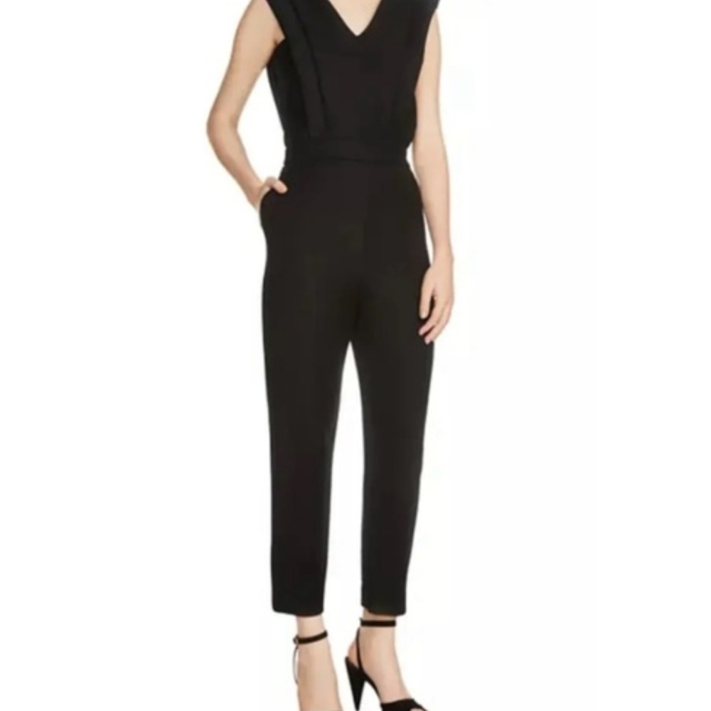 Elegant Black Jumpsuit Size 38 Europe Small